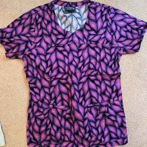 Sanibel size small scrub top